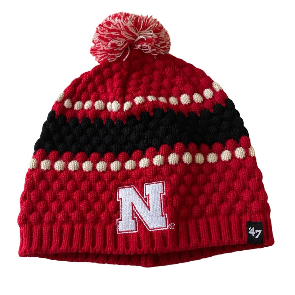 NWT - 47 Brand Nebraska Knit Beanie